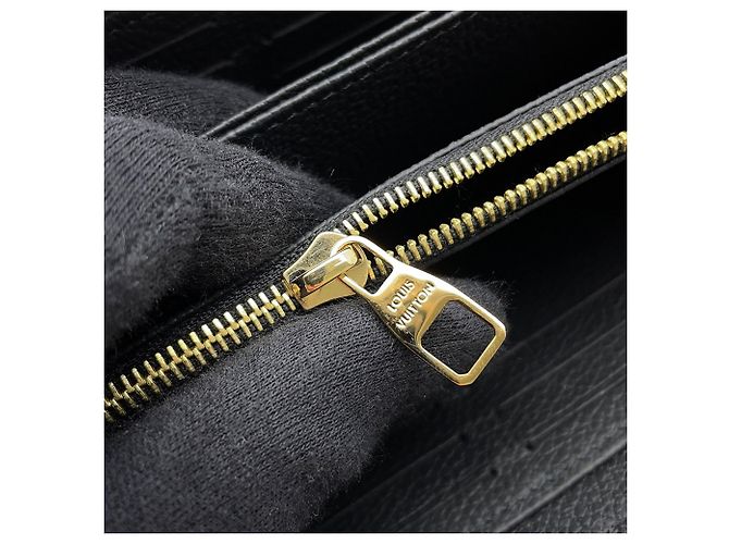 Louis Vuitton Monogram Empreinte Zippy Wallet Schwarz - Ansicht 8