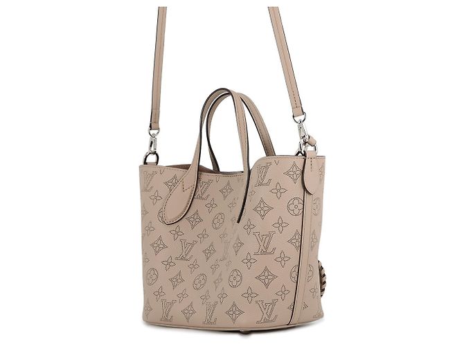 Borsa Louis Vuitton Monogram Mahina Blossom PM - vista 3