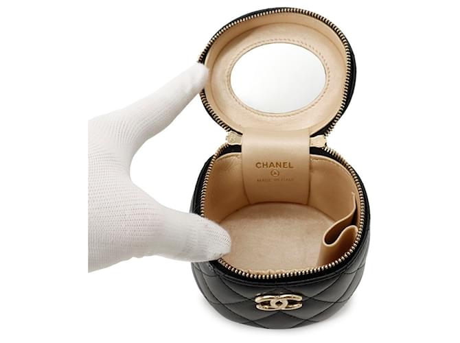 Borsa Mini Vanity Chanel Nero - vista 5