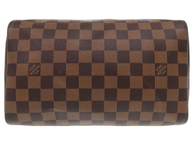 Borsa Louis Vuitton Speedy 25 Damier Marrone Damier ebene - vista 3
