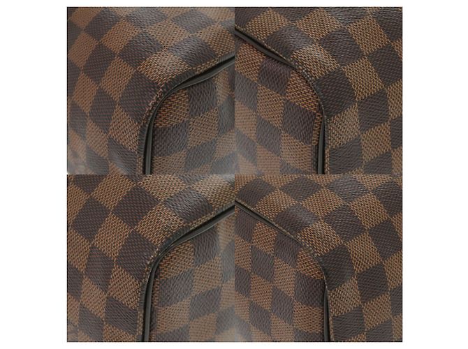 Borsa Louis Vuitton Speedy 25 Damier Marrone Damier ebene - vista 4