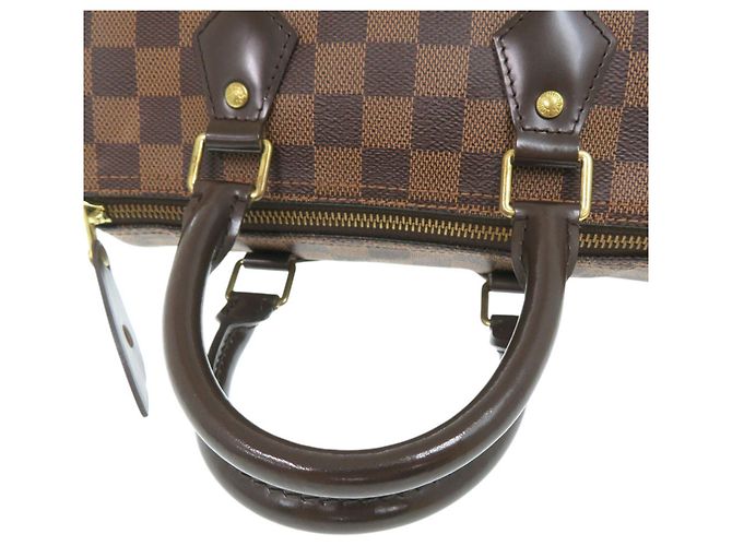 Borsa Louis Vuitton Speedy 25 Damier Marrone Damier ebene - vista 5