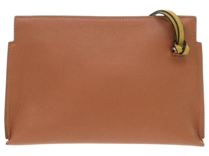 Pouch Loewe Anagram T Marrone - vista 2