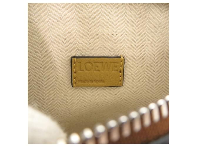 Pouch Loewe Anagram T Marrone - vista 7