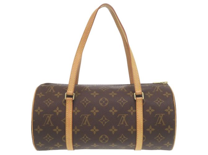 Borsa a mano Louis Vuitton Papillon 30 Marrone Monogramma - vista 2