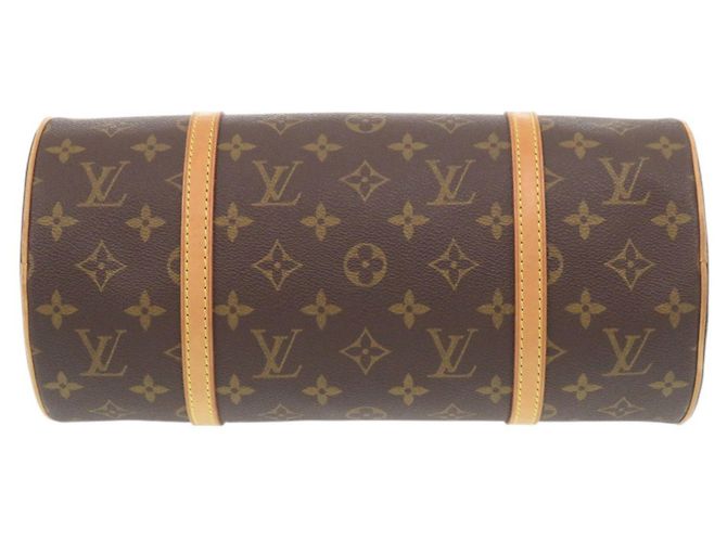 Borsa a mano Louis Vuitton Papillon 30 Marrone Monogramma - vista 3