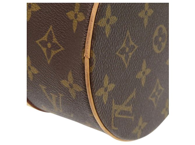 Borsa a mano Louis Vuitton Papillon 30 Marrone Monogramma - vista 4