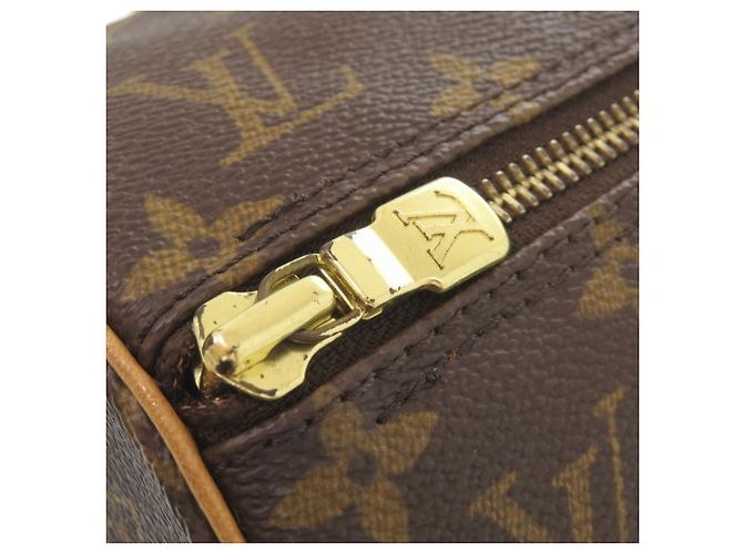 Borsa a mano Louis Vuitton Papillon 30 Marrone Monogramma - vista 9