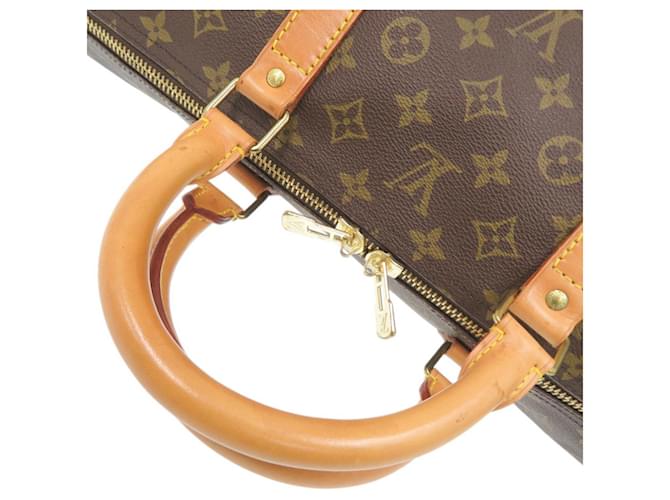 Louis Vuitton Keepall 60 Monogram Boston Bag Marrone Monogramma - vista 6