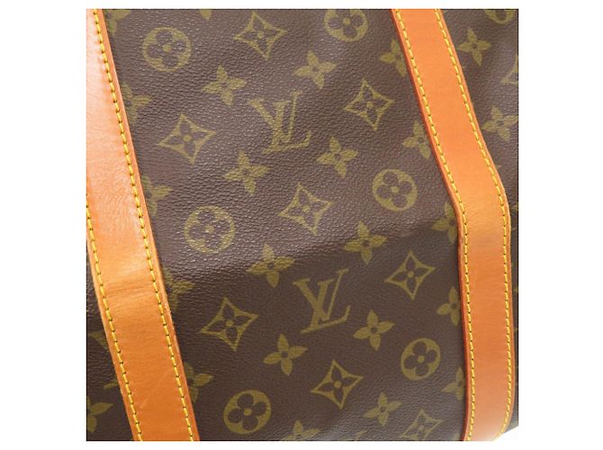 Louis Vuitton Keepall 60 Monogram Boston Bag Marrone Monogramma - vista 8