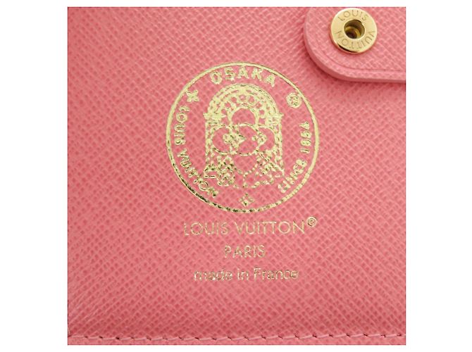 Louis Vuitton Portefeuille Lisa Monogram Bi-fold Wallet Marrone Rosa Monogramma - vista 8