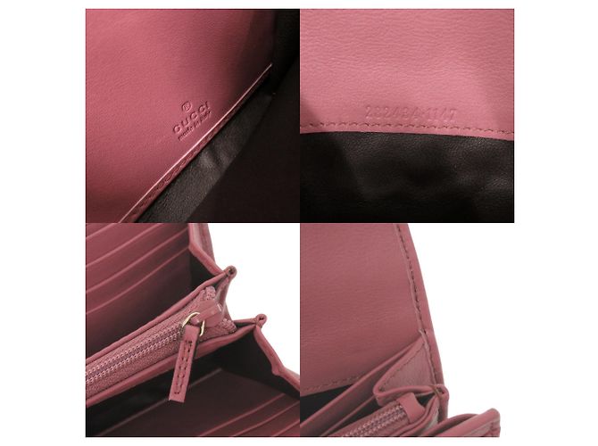 Gucci Interlocking G Sukey Langbörse Lila - Ansicht 10