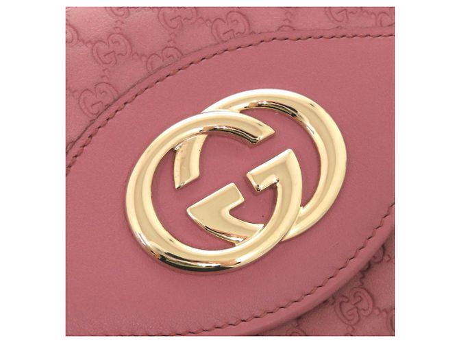 Gucci Interlocking G Sukey Langbörse Lila - Ansicht 9