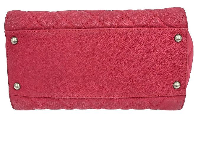 Chanel Reissue Tote aus gestepptem Leder Rot - Ansicht 7