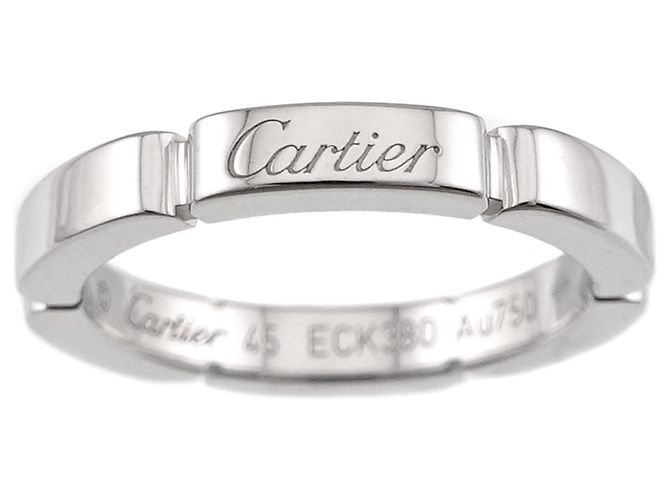 Cartier Maillon Panthère Ring in 18K Weißgold - Ansicht 2