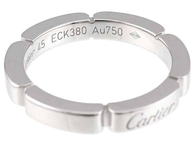 Cartier Maillon Panthère Ring in 18K Weißgold - Ansicht 4