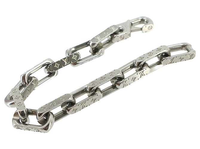 Bracciale a catena Monogram Louis Vuitton Argento - vista 4