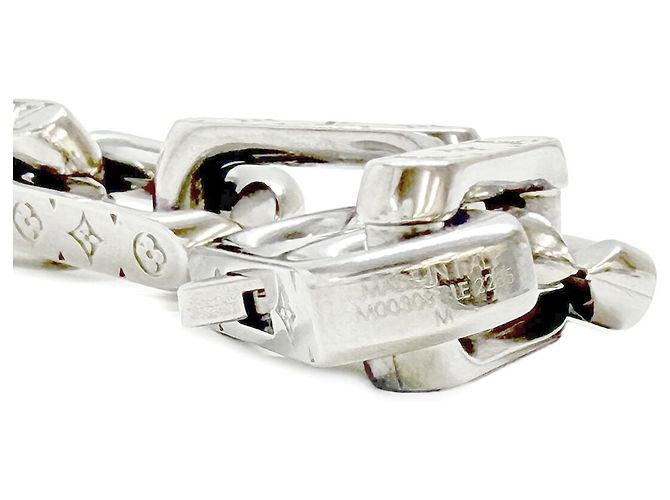 Bracciale a catena Monogram Louis Vuitton Argento - vista 5