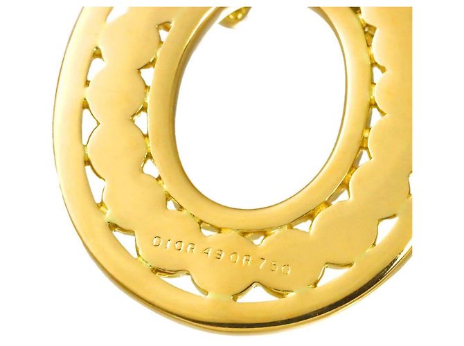 Collier avec pendentif Christian Dior en or jaune 18K - Ansicht 4