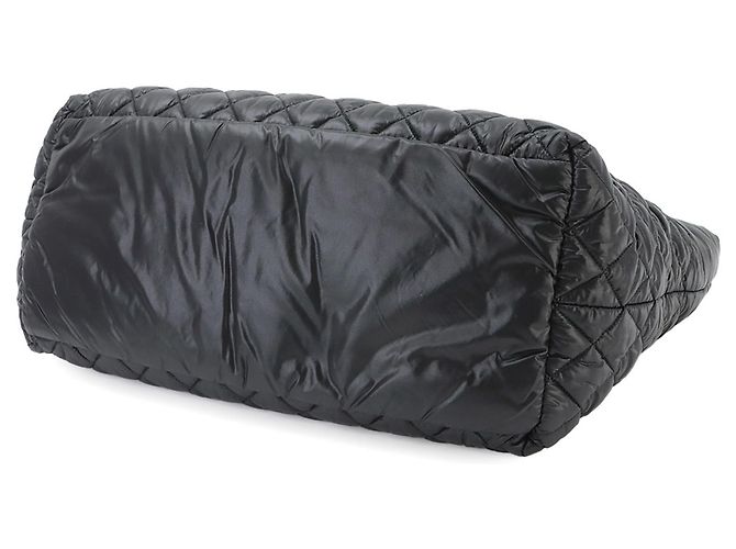 Bolsa de mão tote Chanel Coco Cocoon MM Medium Preto - vista 4