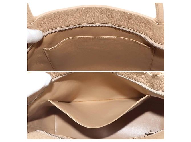 Borsa Tote Chanel Medallion Beige - vista 8