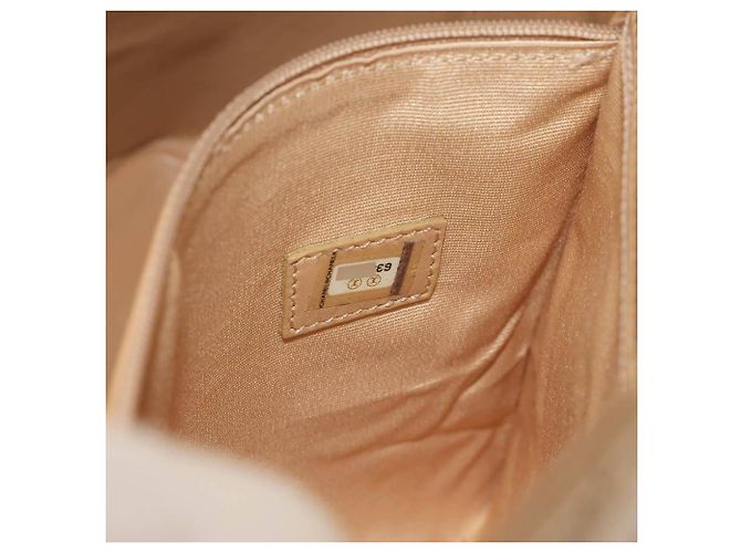 Borsa Tote Chanel Medallion Beige - vista 9