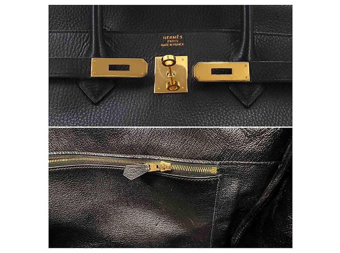 Hermès Borsa Hermes Birkin 40 Nero - vista 8