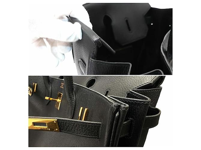 Hermès Borsa Hermes Birkin 40 Nero - vista 9