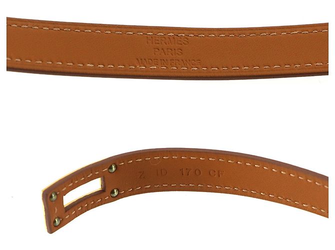 Hermès Bracciale Hermes Kelly Double Tour Bianco - vista 7