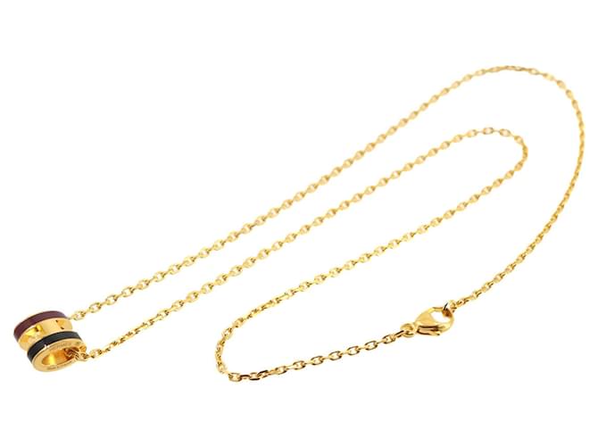 Hermès Collana Hermes Mini Pop H Rocabar Nero D'oro Bordò - vista 3