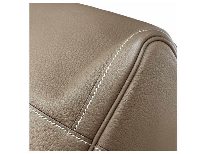 Hermès Borsa Hermes Garden PM Tote Taupe - vista 9
