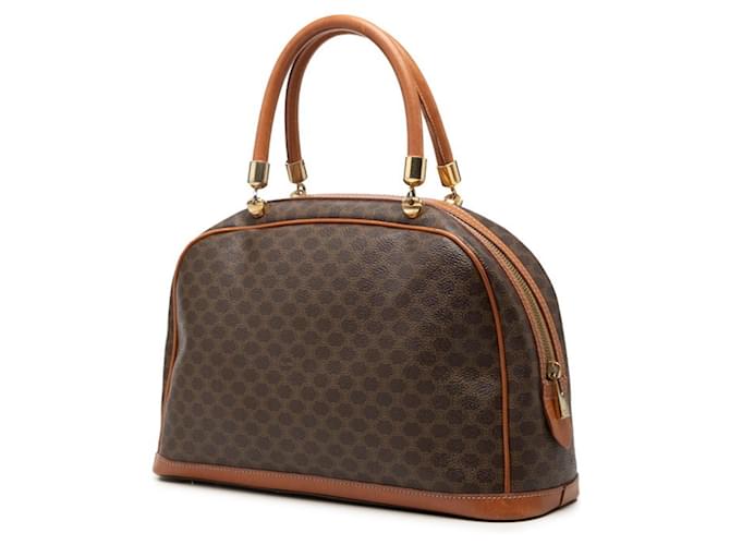 Céline Borsa Celine Macadam Marrone - vista 2