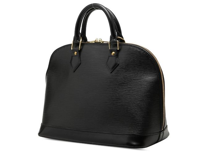 Borsa Louis Vuitton Epi Alma PM Nero - vista 2