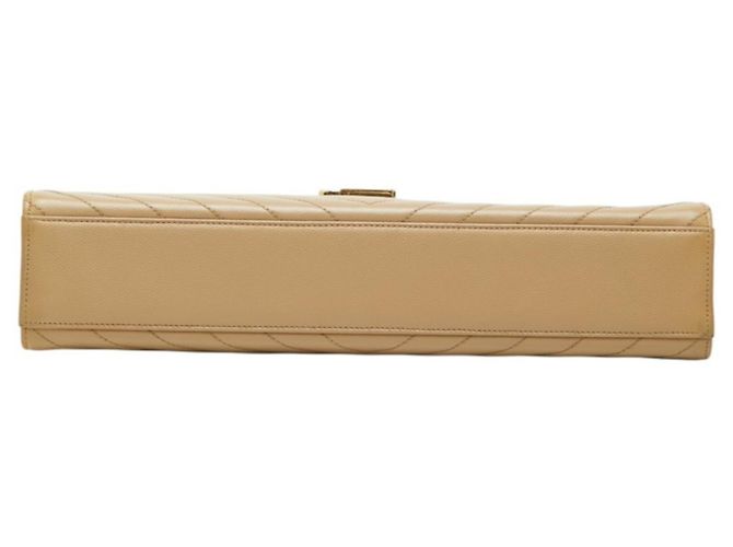 Borsa a spalla a busta Saint Laurent Cassandra D'oro - vista 3