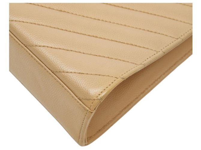 Borsa a spalla a busta Saint Laurent Cassandra D'oro - vista 4