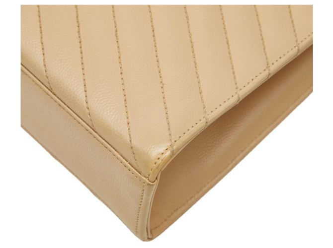 Borsa a spalla a busta Saint Laurent Cassandra D'oro - vista 6