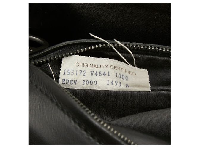 Borsetta Bottega Veneta in pelle nera Nero - vista 12