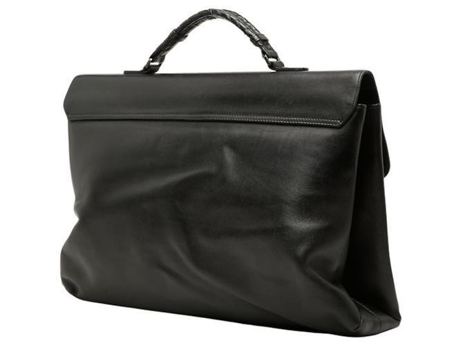 Borsetta Bottega Veneta in pelle nera Nero - vista 2