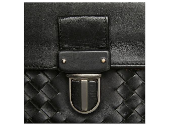 Borsetta Bottega Veneta in pelle nera Nero - vista 9