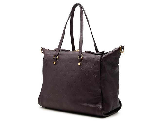 Borsa Tote Louis Vuitton Monogram Empreinte Lumineuse PM Porpora Monogramma - vista 2