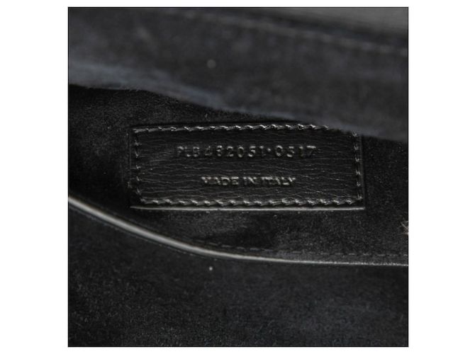 Borsa a mano Saint Laurent Belchasse Medium Nero - vista 6