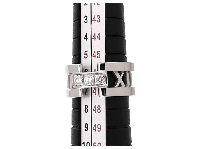 Tiffany & Co. Atlas Diamantring in 18K Weißgold - Ansicht 6
