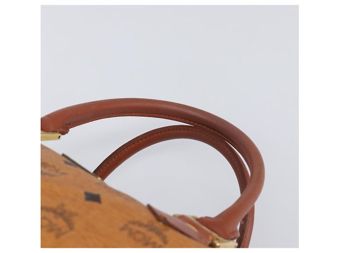 MCM Vicetos Porte-documents en cuir marron - vue 7