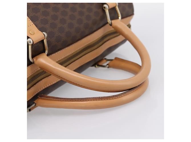 Céline Celine boston Macadam Canvas Marrone - vista 7