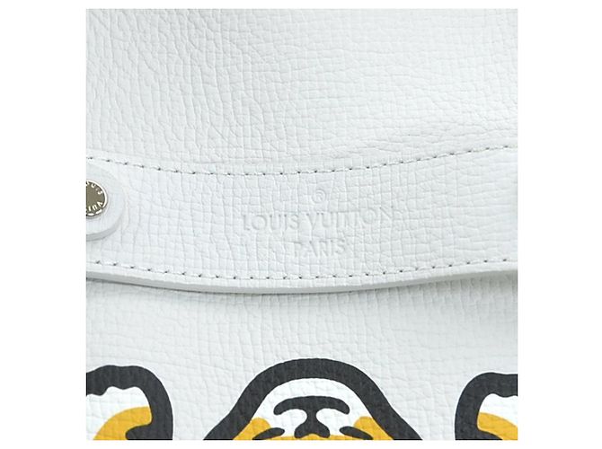 Borsa Tote Louis Vuitton NIGO Collaboration Bianco - vista 16