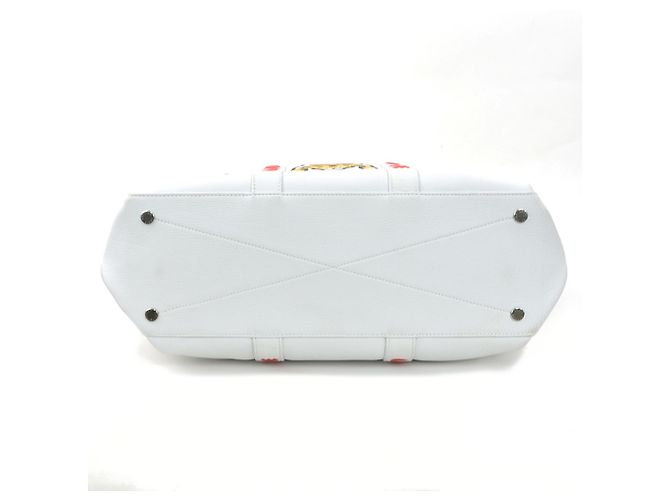 Borsa Tote Louis Vuitton NIGO Collaboration Bianco - vista 4