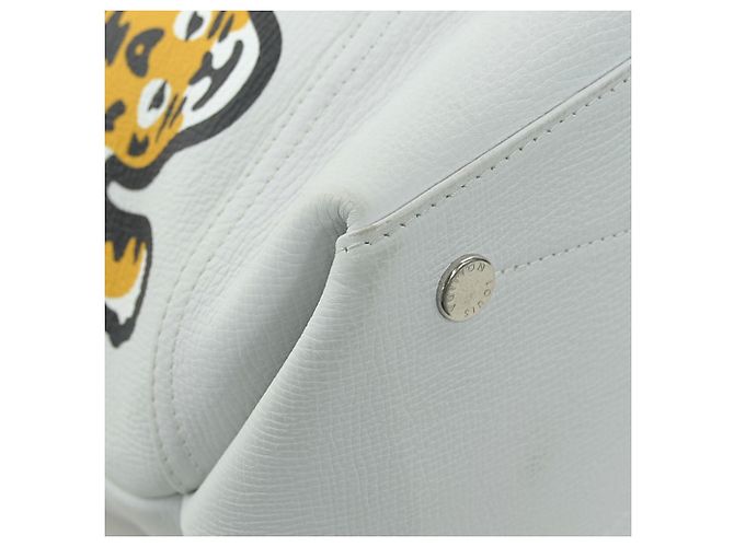 Borsa Tote Louis Vuitton NIGO Collaboration Bianco - vista 7