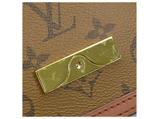 Borsa a tracolla Louis Vuitton Monogram Reverse Marrone Monogramma - vista 12
