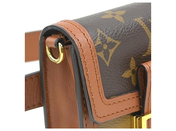 Borsa a tracolla Louis Vuitton Monogram Reverse Marrone Monogramma - vista 7