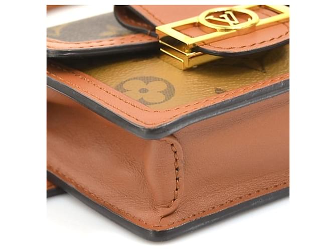 Borsa a tracolla Louis Vuitton Monogram Reverse Marrone Monogramma - vista 8